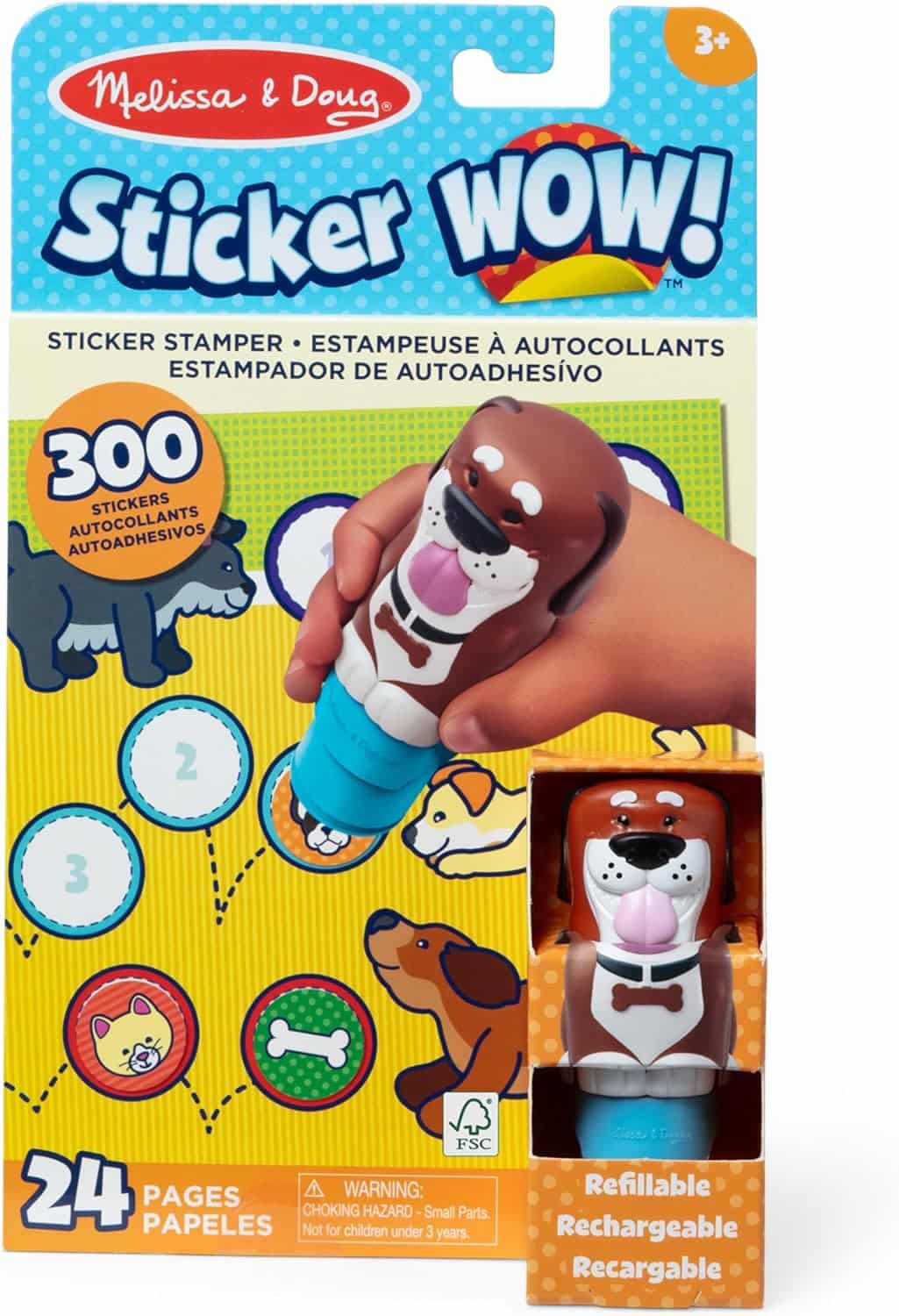 Dog Sticker Wow! (Book & Stickers)
