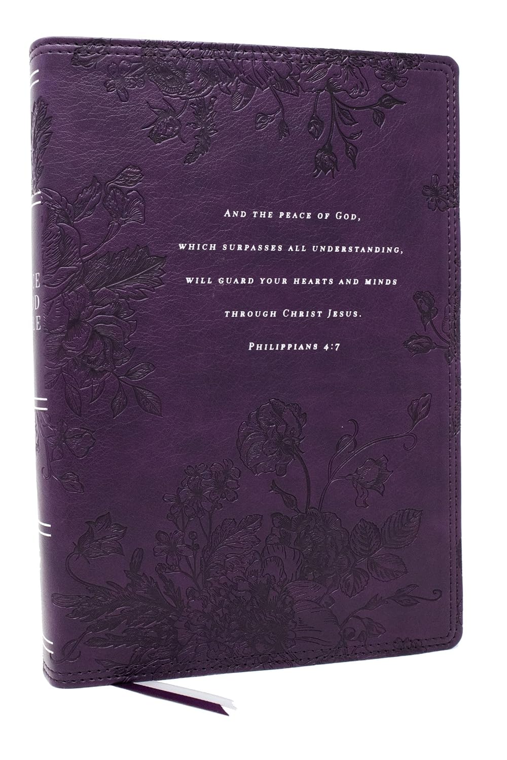 NKJV Peace of God Bible (Purple Leathersoft)