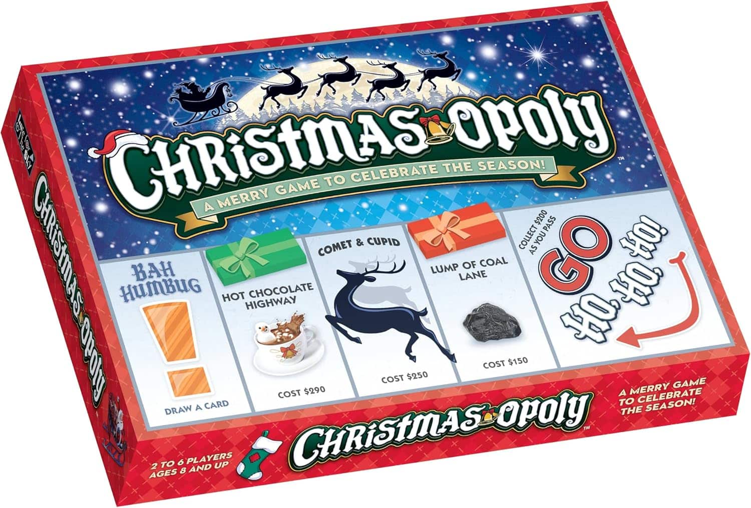 Board Game: Christmas-Opoly