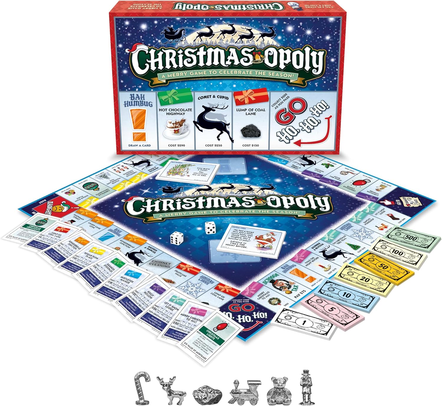 Board Game: Christmas-Opoly - Image 2
