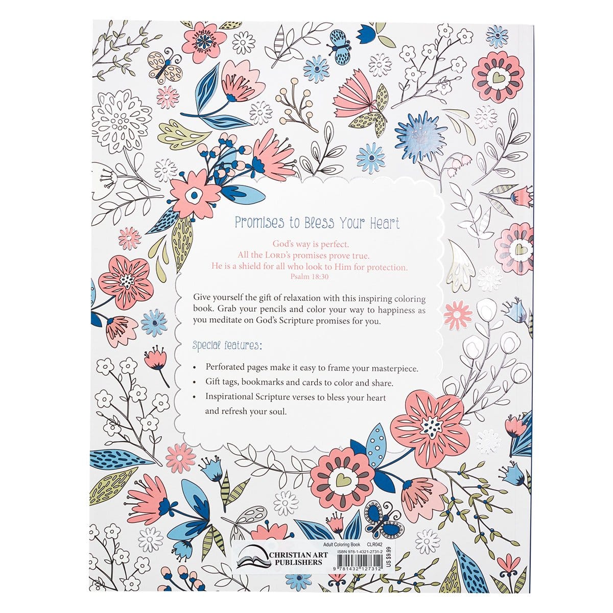 Promises to Bless Your Heart: Coloring Book - Image 2