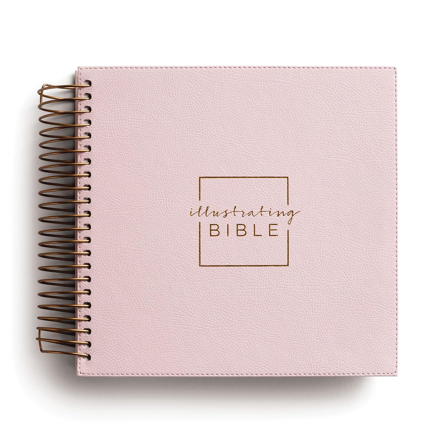 NIV Spiral-bound Illustrating Bible (Pink Leathersoft)