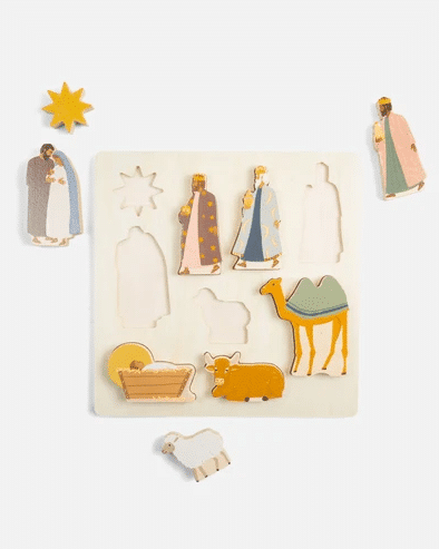 Nativity Wooden Puzzle (9 PC) - Image 2