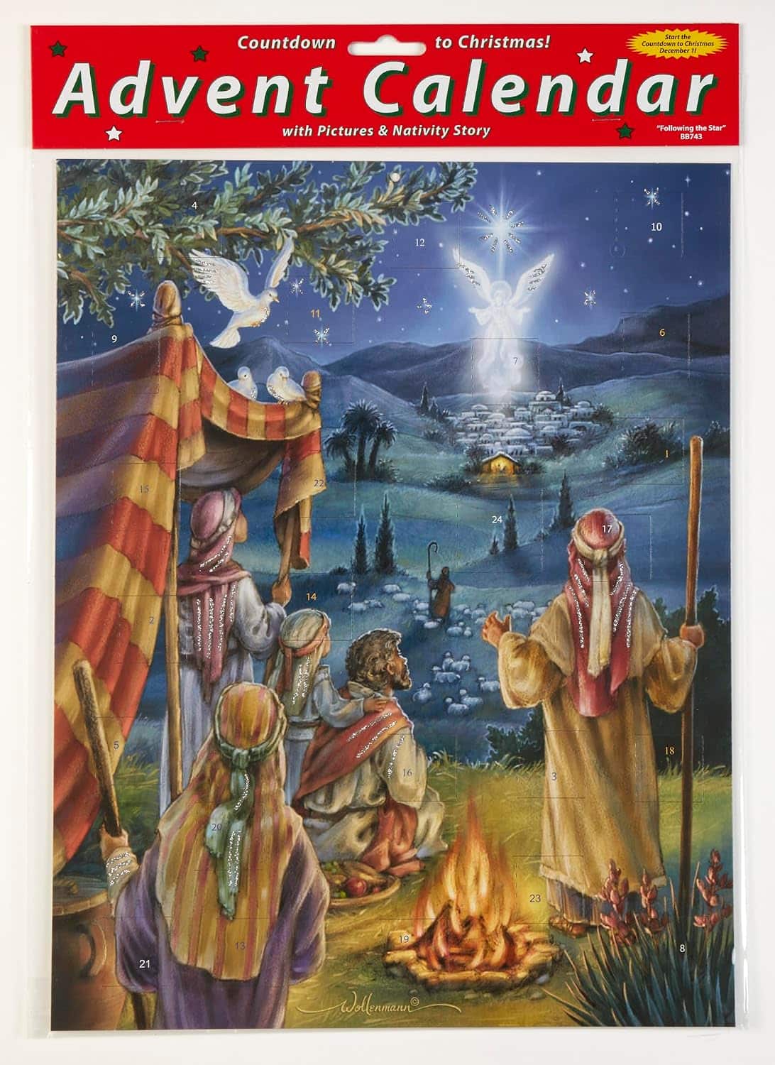Advent Calendar: Following The Star (Countdown to Christmas, LG)
